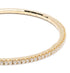 18kt yellow gold diamond stretchy bangle